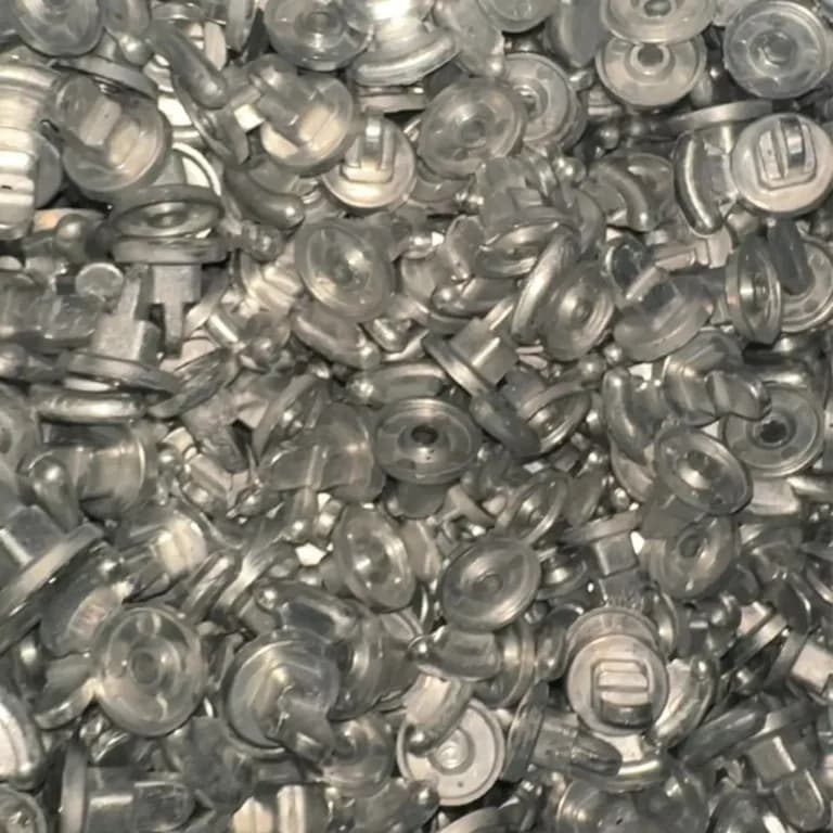 Peças em zamac produzidas para a MettalFleck, vista 1